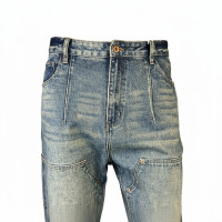Amiri Carpenter Jeans – Light Wash Utility Denim