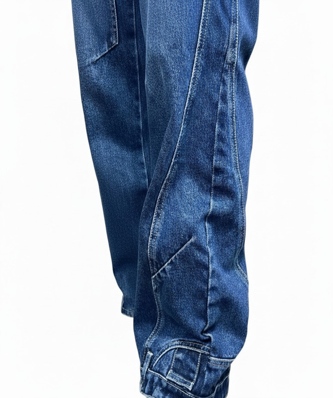 JW Anderson Twisted Workwear Jeans – Barrel Style Denim