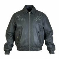 tribal-flame-leather-bomber-jacket-cyber-moto-streetwear