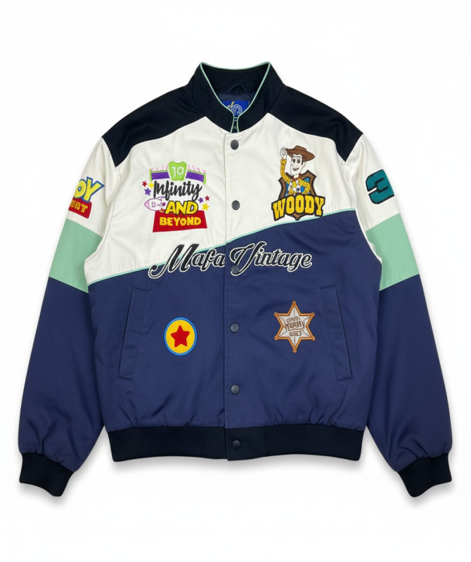 Toy story woody Vintage-style varsity jacket