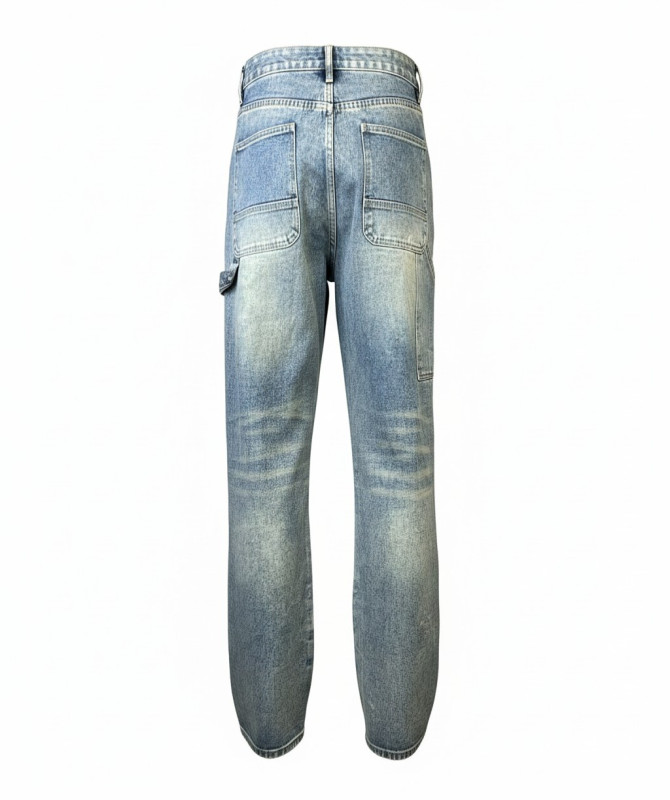 Amiri Carpenter Jeans – Light Wash Utility Denim