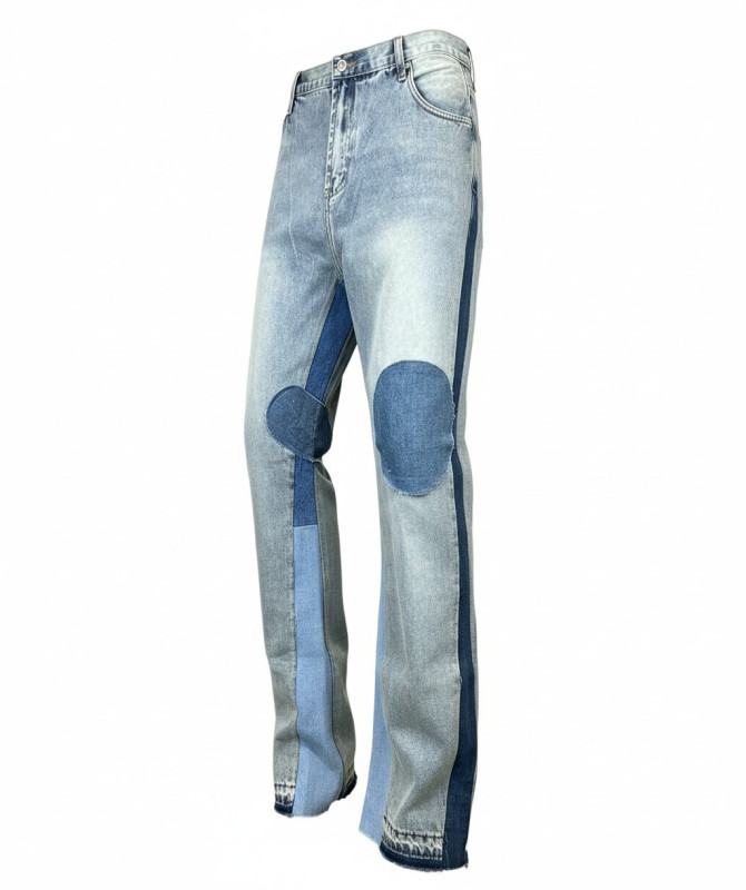 Off-White Meteor Carpenter Denim Pants – Multi-Tonal Blue